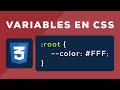 Que rayos son las variables en CSS y como se utilizan.