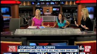 Prancercize on news set