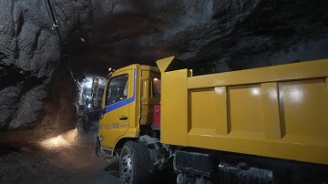 Driverless underground mining truck put into operation in Hubei, China