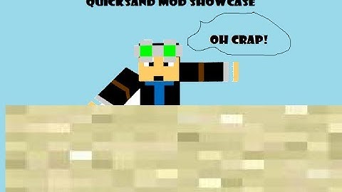 minecraft mod showcase: QUICKSAND