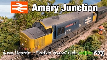 Loft Model Railway Layout Update - July 2020 Scenic Upgrades + GLR Magnems