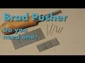 Brad Pusher - DIY Tool tip Brad Pusher - DIY Tool tip