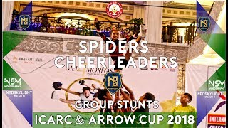 Grup Stunts Spiders Cheers I Ica Regional Championship & Arrow Cup 2018