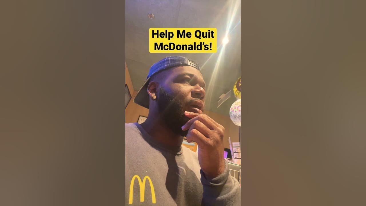 Help Me Quit McDonald’s ! shorts YouTube