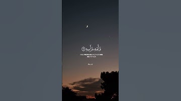 يوم يفر المرء من أخيه وأمه وأبيه شاشة سوداء | كرومات قرآن | القارئ يوسف المرهون #اكتب_شي_تؤجر_ع