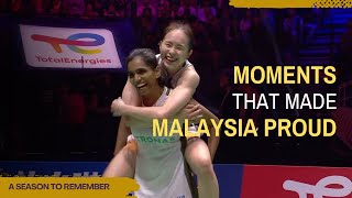 Moments That Made Malaysia Proud 🇲🇾 | Pearly Tan \u0026 Thinaah Muralitharan