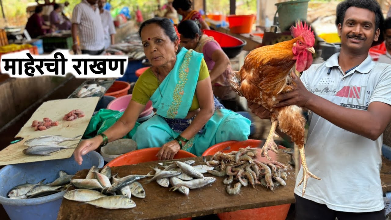 रूपाने दिली माहेरची राखण! चुलीवरचं गावठी कोंबड्याचं चिकण आणि वडे #recipe