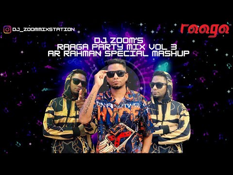 Raaga Party Mix Vol 24 - AFRO Tamil Mashup Of Harris Jayaraj Hits || Tamil Non Stop Mix || DJ Zoom