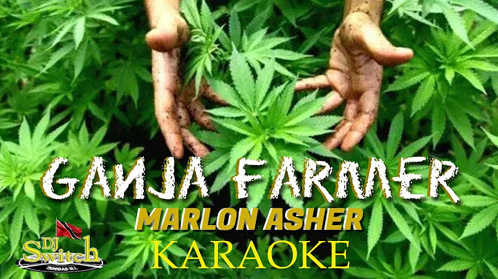 Ganja Farmer Karaoke version - Karaoke performance video thumbnail
