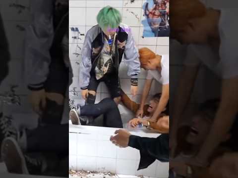 The Way BTS Put Taehyung In The Bathtub Poor Taetae Shorts Taehyung Bts