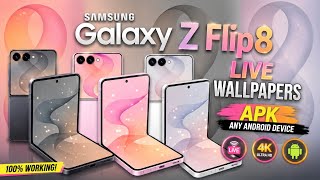 Samsung Galaxy Z Flip8 Live Wallpapers on Any Android! Official Live Wallpapers APK Download📱  screenshot 3