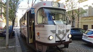 Metrotramvaj T3SUCS na lince 23 - 27.4.2024
