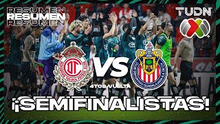 Resumen y goles | Toluca (0)vs(1) Chivas | CL2024  Liga Mx 4tos | TUDN