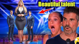 Beautiful Female Magician SURPRISES everyone with UNBELIEVABLE magic show, America's Got Talent 2024