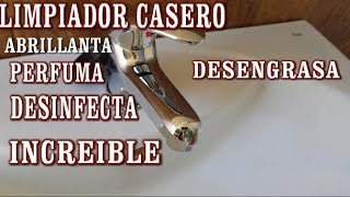 LIMPIADOR CASERO/LIMPIA, PERFUMA,ABRILLANTA,DESINFECTA,DESODORIZA/INSECTICIDA