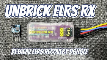 [Beginner] How to unbrick your EP1/2 ELRS receiver? BetaFPV ExpressLRS Recovery Dongle #drone #fpv