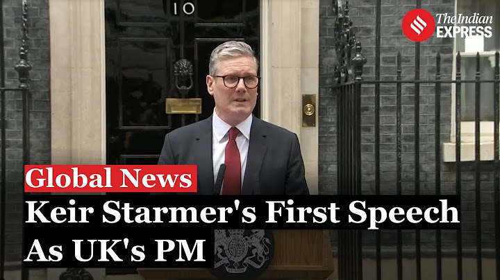 In First Speech As PM Keir Starmer Says Britain Must Rediscover Its Identity