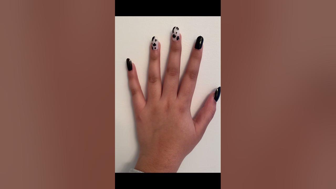 2. How to Create Cow Print Nails at Home - wide 5