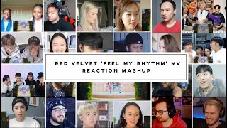 Red Velvet 레드벨벳 'Feel My Rhythm' MV | Reaction Mashup | VVZA