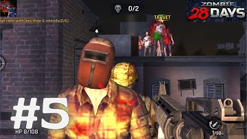 Zombie Kill : 28 Days Later || Area - 2 / Stage 21 - 23 || Android Gameplay [Part-5]