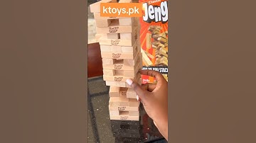 Jenga Game Classic Ktoys.pk Original Hasbro Company