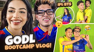 GodL Bootcamp, Shoot Day BTS Vloggg!!! 💙💛