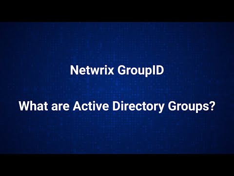 Active Directory Groups