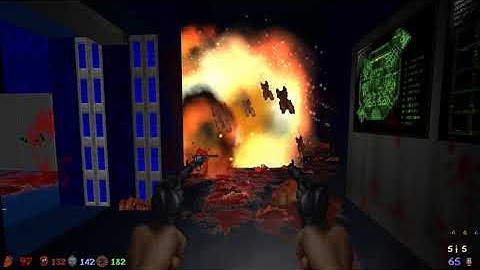 Doom 2 THT Thyrenody map6 - project reblood