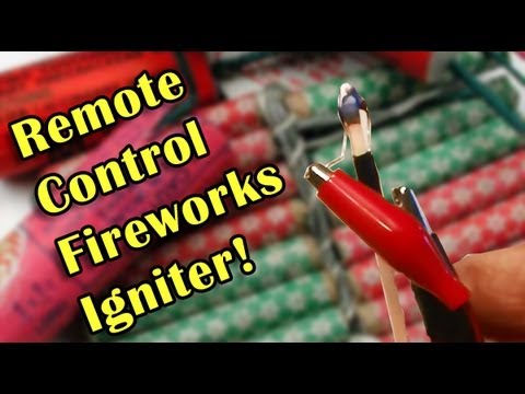Remote Control Fireworks Igniter! Boom!