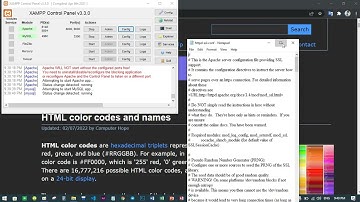 how to config xampp apache server speak khmer