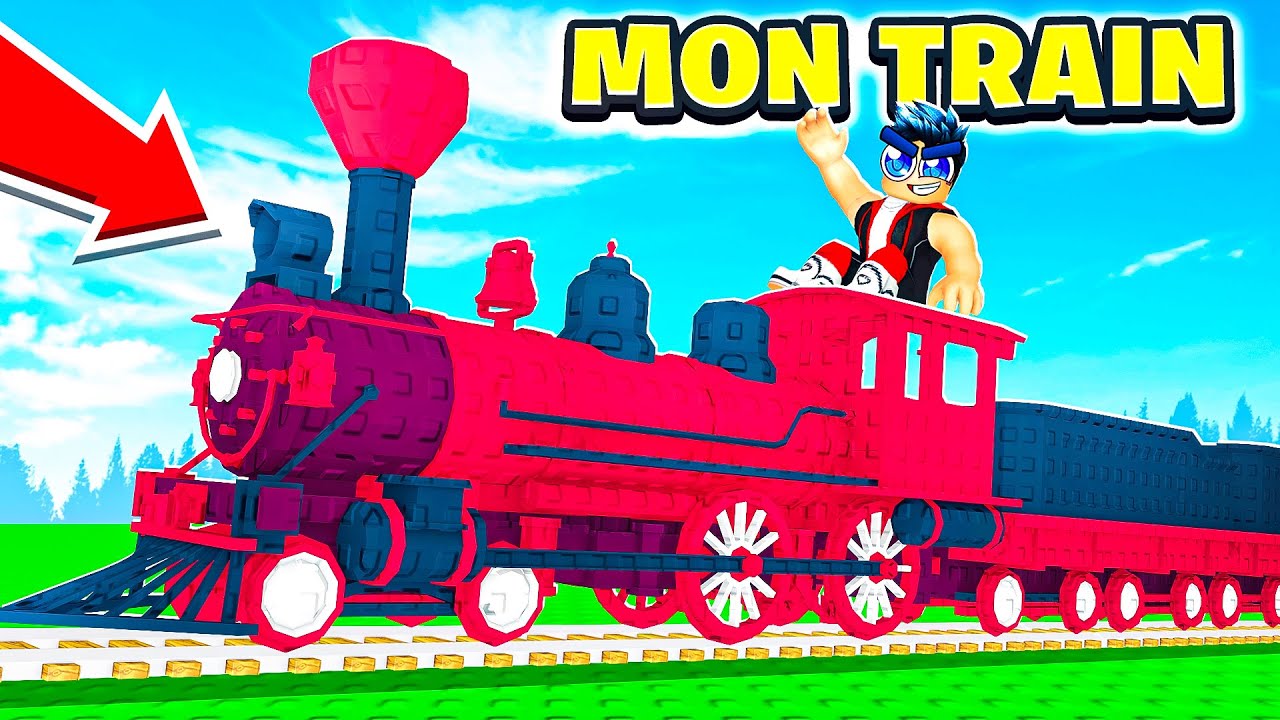 construire le Train le PLUS RAPIDE de Roblox Construire un Train...