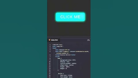 CSS Neon button effect-Create a neon #css #cssbutton
