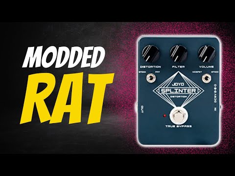 Awesome Rat! JOYO JF-21 SPLINTER with Vox AC15c1