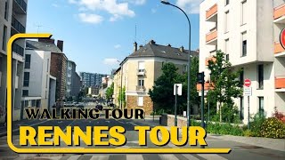 Rennes,Bretagne; FranceNordouest de la France  World walking Tours 4kpart 1.