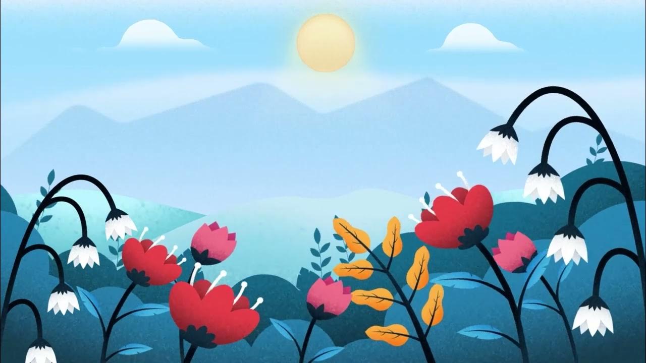 2D Flower Blooming Animation Project - YouTube