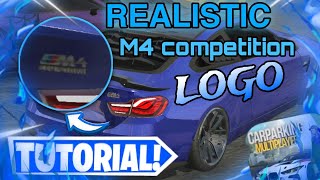 Realistic M4 Logo - Car Parking Multiplayer Tutorial