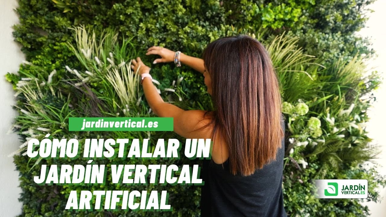 Instalar Jardines Verticales Artificiales: Guía Paso a Paso - Jardin  Artificial