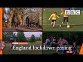 Covid: Outdoor meetings and sports to resume in England @BBC News live 🔴 BBC
