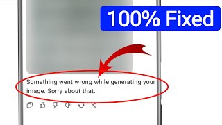 ChatGPT Something went wrong while generating your image Sorry about that Error