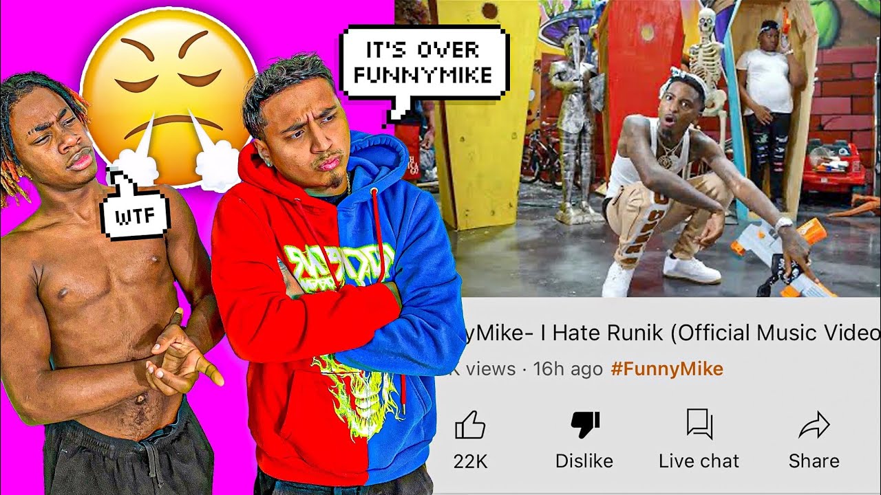 IM EXPOSING FUNNYMIKE AFTER HEARING HIS DISS TRACK (MY REACTION)