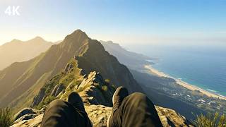 4K Peaceful Mountain Descent to Beach 🌊 Calm Day Ambience GTA 5 screenshot 2