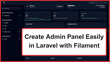 Create Admin Panel Easily in Laravel using Filament