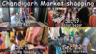 chandigarh market shopping/ chandigarh market sector 22/ chandigarh market sector17