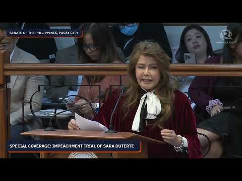 Imee Marcos explains vote in favor of move to stop vote on threshold