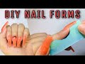 HOW TO: EASY MAKE YOUR OWN NAIL FORMS USING PAPER! | Nail Tutorial