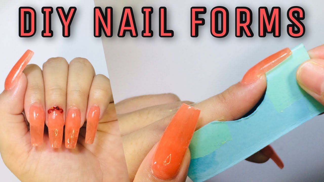 1. DIY Homemade Nail Forms  Gel nails diy, Diy nails, Fake nails