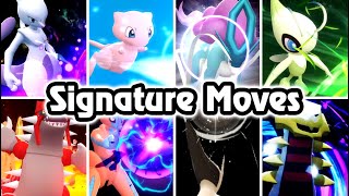 All Legendary Signature Moves  Pokémon Brilliant Diamond & Shining Pearl (HQ)