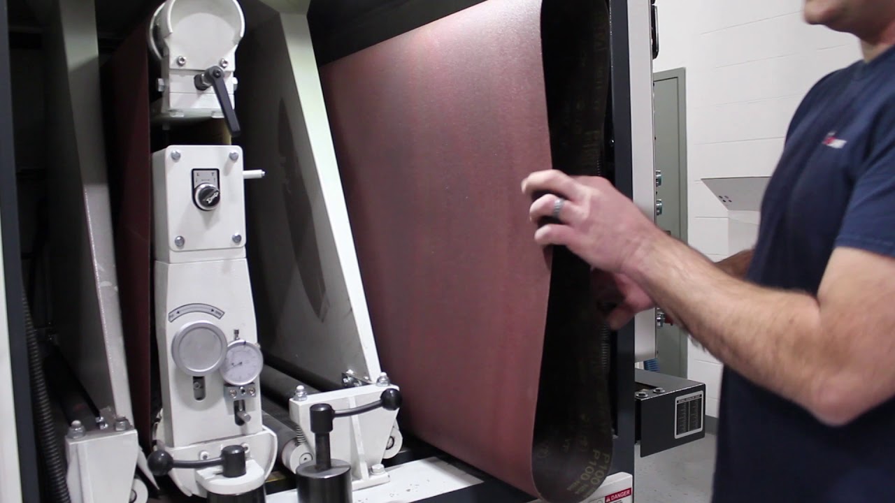 Abrasive Belt Change Preventative Maintenance Series YouTube