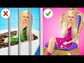 😰 OH NO, Barbie is in JAIL! Extreme Doll Makeover with Cool Gadgets by La La Life