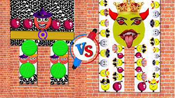HIDE BALL brain teaser games 🆚 Draw to smash logic puzzle (save the dogs) Gameplay part 36